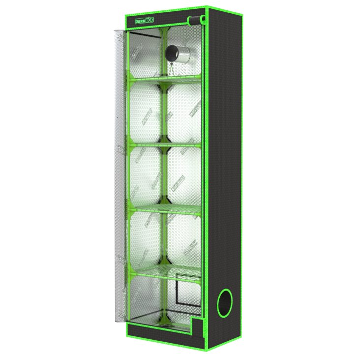 Invernadero Propagator Tower 60x40x200 cm - DARK BOX - Invernaderos