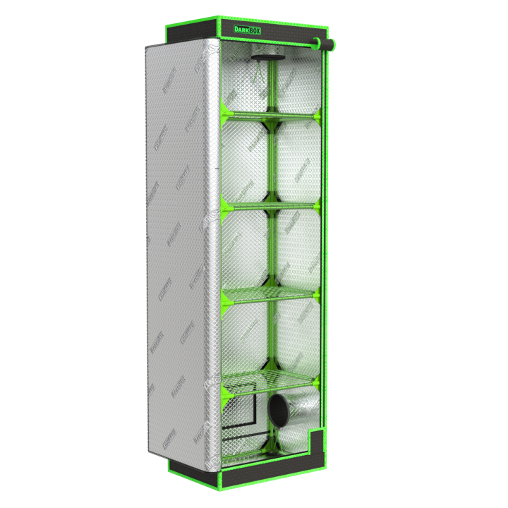 Invernadero Propagator Tower 60x40x200 cm - DARK BOX - Invernaderos