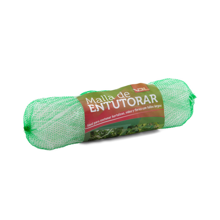Malla Cuadros Blanca 1x10m VDL para Cultivos Verticales - Tutores