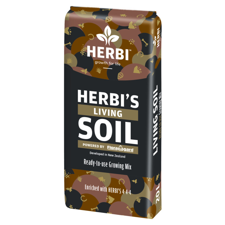 Herbi's Living Soil 40 L - Sustrato Natural Floragard - Sustratos de Producción
