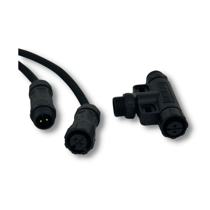 Unión en T + Cable de Control Link 5m - LUMATEK - Iluminación