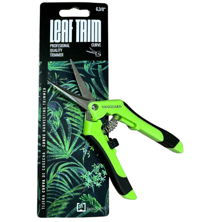Tijera Leaf Trim Curva - Vanguard Hydroponics - Herramientas y Accesorios