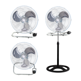 Ventilador 3 en 1 Metal 50 cm Vanguard Hydroponics - 2 Unidades - Ventiladores de Recirculación