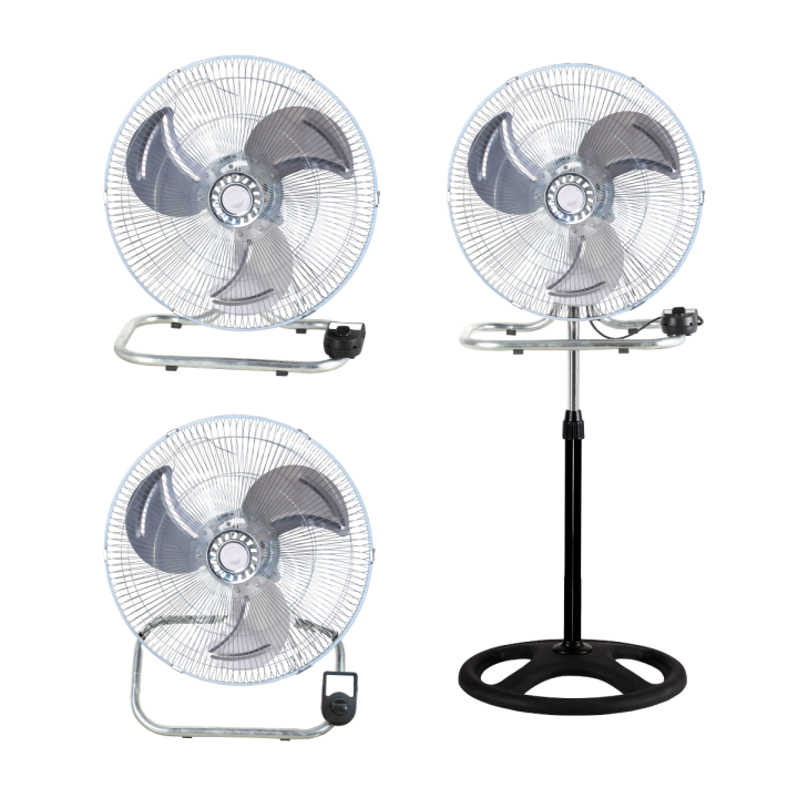 Ventilador 3 en 1 Metal 50 cm Vanguard Hydroponics - 2 Unidades - Ventiladores de Recirculación