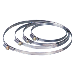 Abrazadera Metal 250 mm - Suministros Hortícolas - Accesorios Conexión de Ventilación