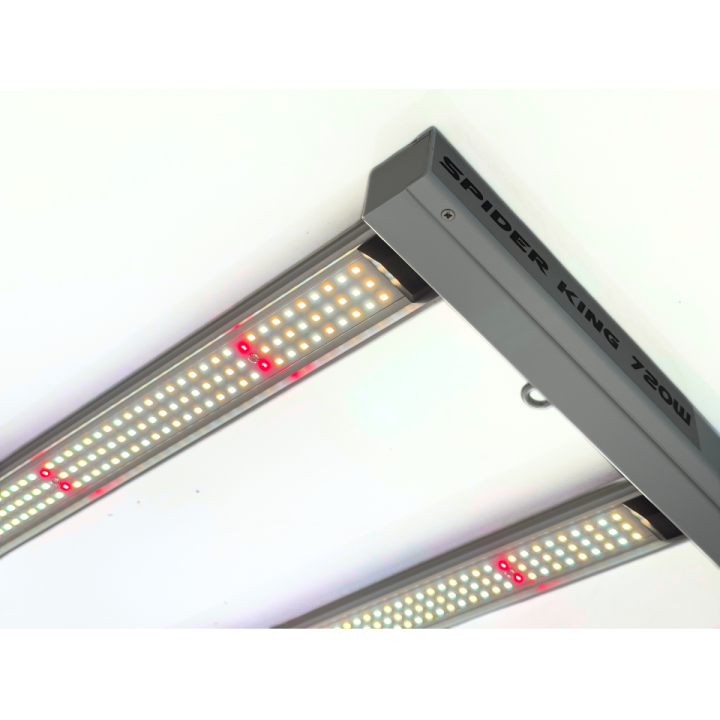 Sistema LED Spider King 720W - Vanguard Hydroponics - Iluminación