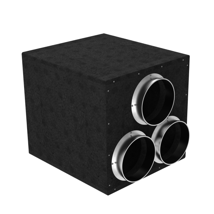 Caja Foam 2500 m³/h Cyclone - Eficiencia en Ventilación - Extractores