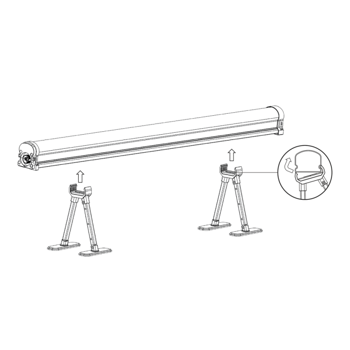 Stands Ajustables Under Canopy LED Faven - Ref#600540 - Iluminación