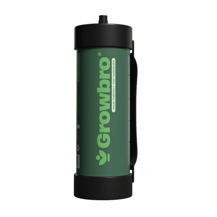 Botella CO2 Growbro - Mejora el rendimiento de tus cultivos - CO2 Suministro y Control