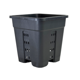 Maceta Cuadrada Negra AeroPot 31x31 cm - 18L - Macetas y bandejas