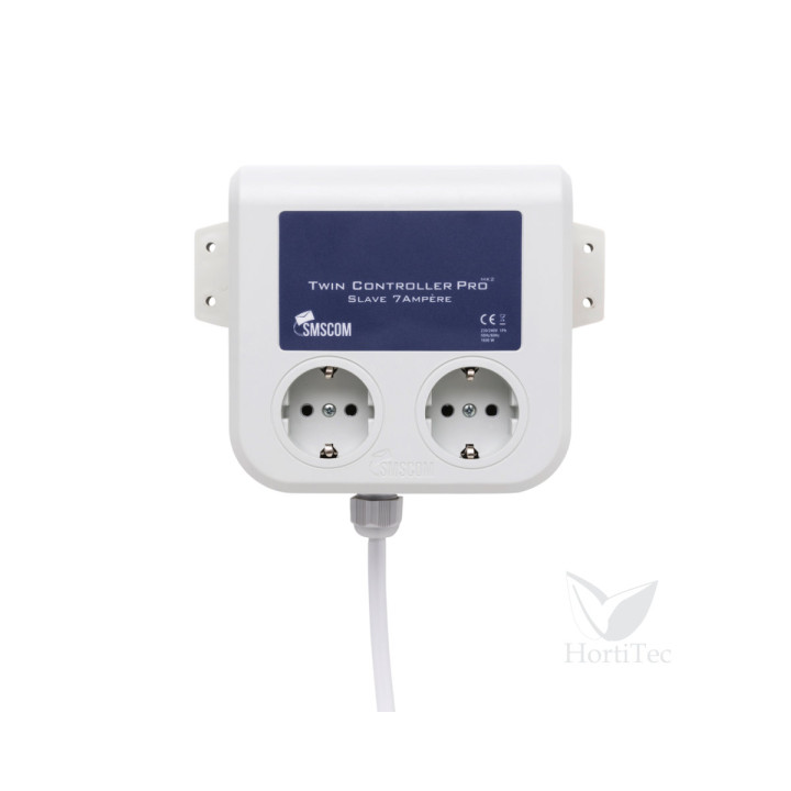 Twin Controller PRO esclavo 7A SMSCom - Control de Clima - Regulación y control de humedad y temperatura