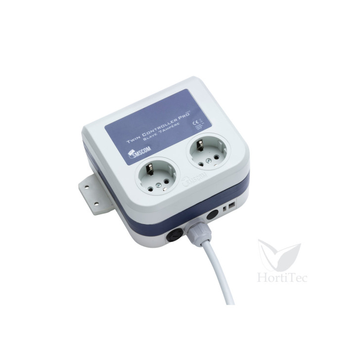 Twin Controller PRO esclavo 7A SMSCom - Control de Clima - Regulación y control de humedad y temperatura