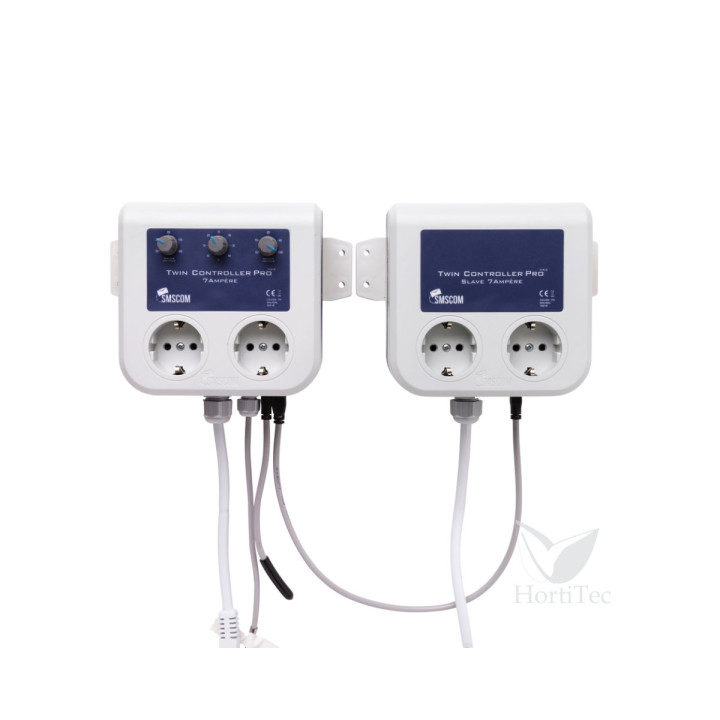 Twin Controller PRO esclavo 7A SMSCom - Control de Clima - Regulación y control de humedad y temperatura