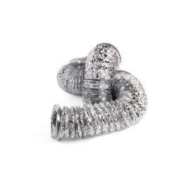 Aluconnect 152 mm (10 m) - Conducto de Aluminio Flexible - Conductos de Ventilación