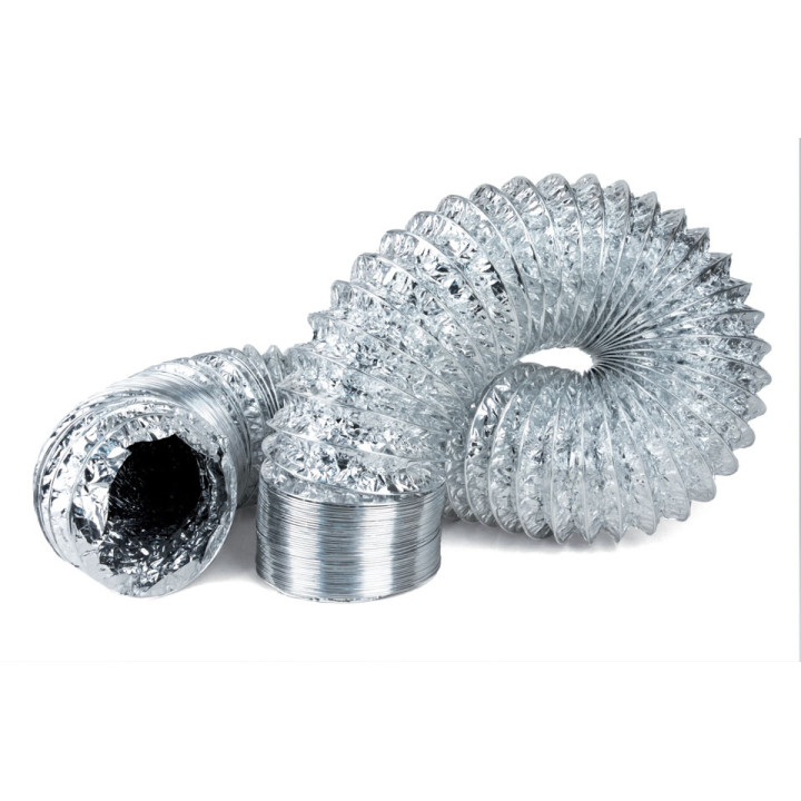 Aluconnect 203 mm 10 m VDL - Tubo Flexible de Ventilación - Conductos de Ventilación