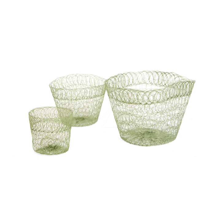 Forro Maceta Rejilla 9 x 7 cm - Suministros Hortícolas
