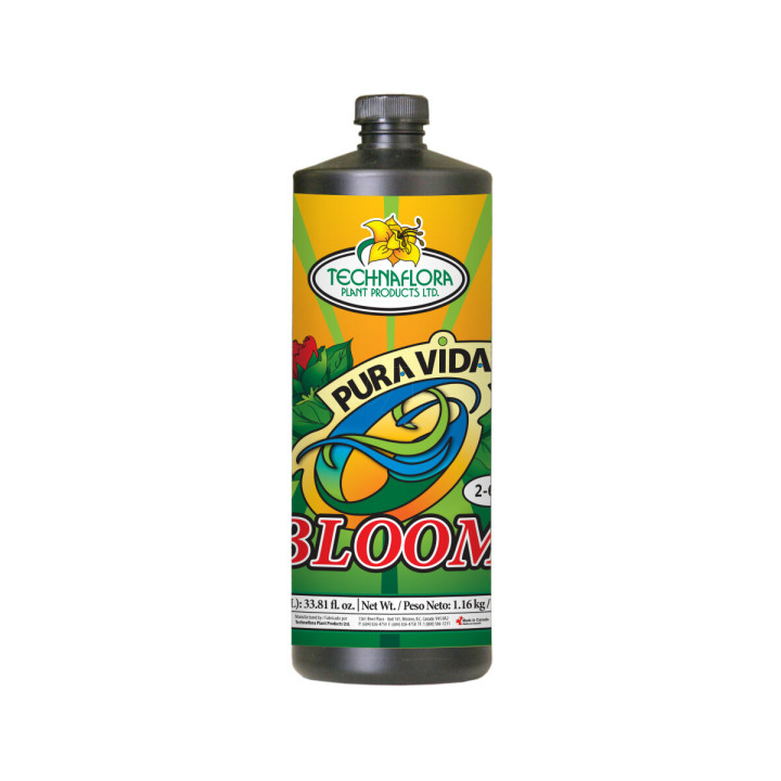 Pura Vida Bloom 1L - Fertilizante Orgánico TECHNAFLORA - Nutrientes