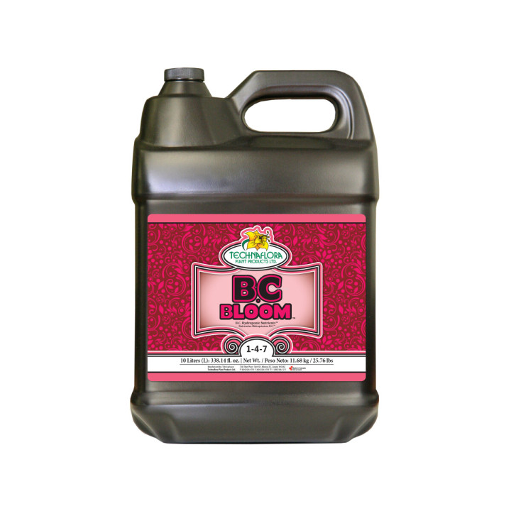 B.C. Bloom 20L - Fertilizante Hidropónico TECHNAFLORA - Nutrientes