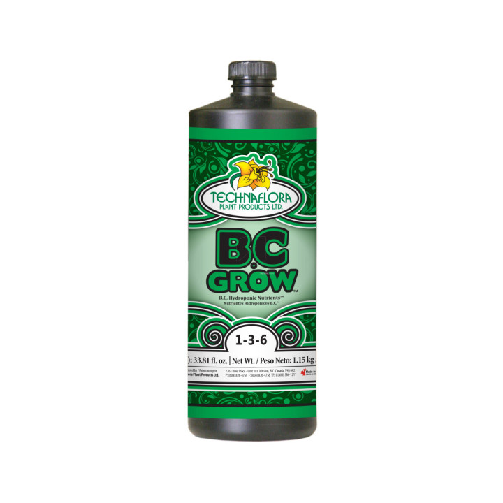 B.C. Grow 10 L - Fertilizante de Crecimiento Technaflora - Nutrientes