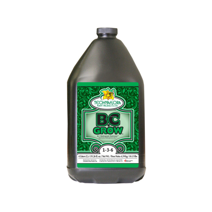 B.C. Grow 10 L - Fertilizante de Crecimiento Technaflora - Nutrientes