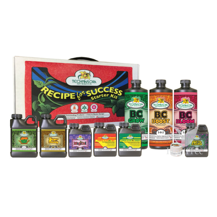 Recipe For Success Starter Kits - TECHNAFLORA - Fertilizantes