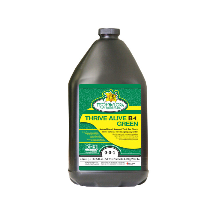 Thrive Alive B1 Green 500 ml - Fertilizante para Plantas - Nutrientes