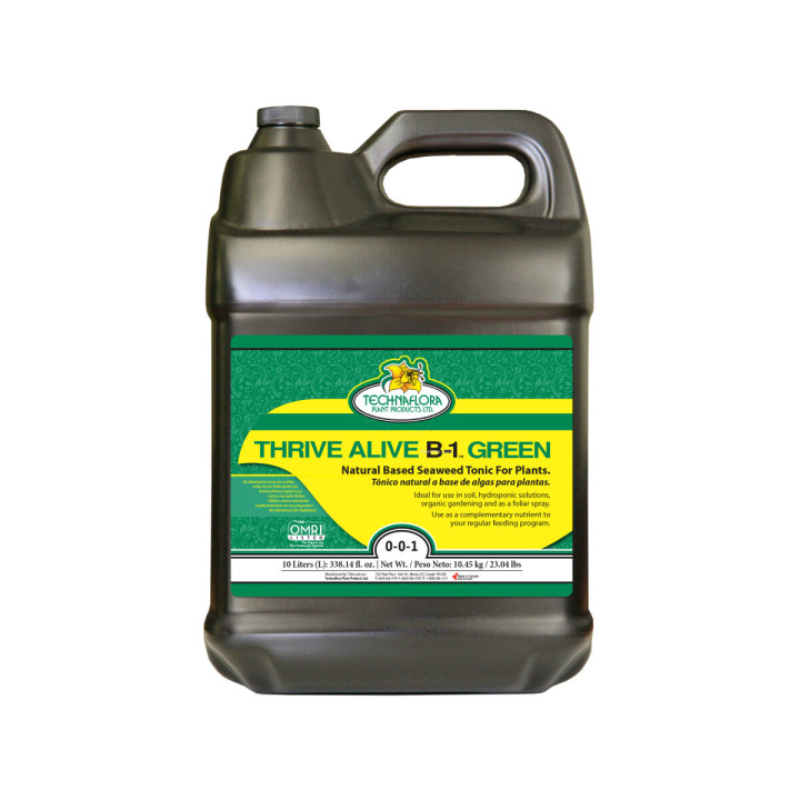 Thrive Alive B1 Green 10L - Fertilizante de TECHNAFLORA - Nutrientes