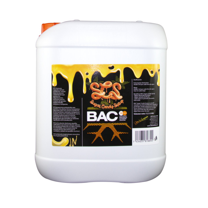 Sugar Candy Syrup 500 ml - Bioestimulador BAC para Cultivos - Fertilizantes