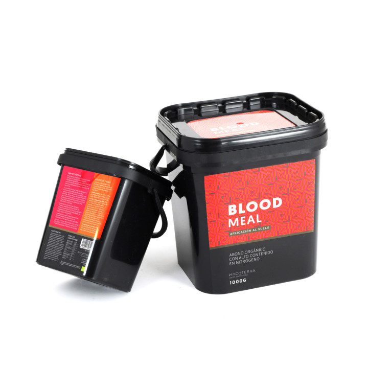 Blood Meal 1kg - Fertilizante Orgánico de Nitrógeno | Mycoterra - Fertilizantes