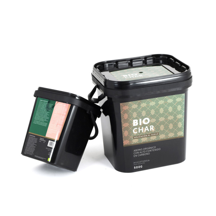 Biochar 0.5kg Mycoterra - Fertilizante Ecológico - Fertilizantes