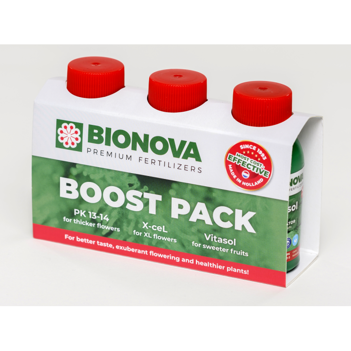 Bionova Boost Pack - Aditivo para Floración Eficaz - Fertilizantes
