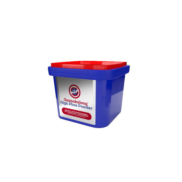 High Phos Powder 0,6 kg Guanokalong - Fertilizante Natural - Nutrientes Orgánicos