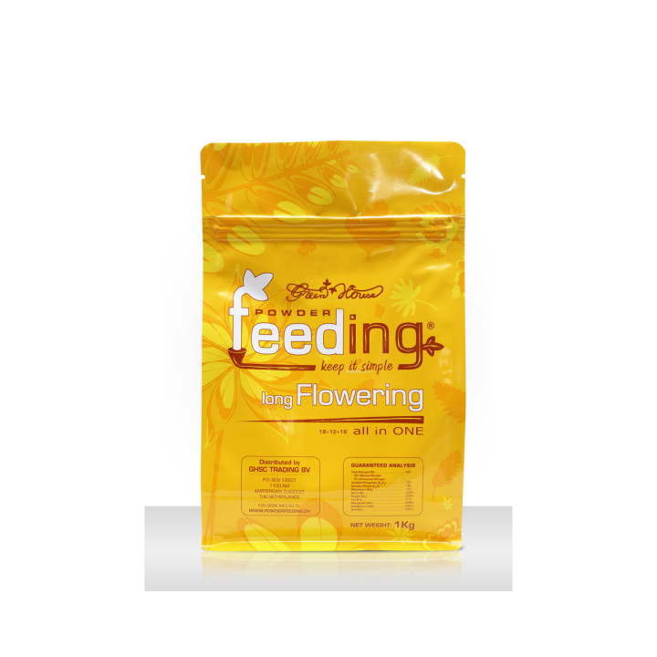 Long Flowering 50 g - Fertilizante para Sativas | GREEN HOUSE FEEDING® - Nutrientes