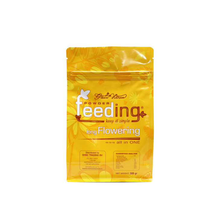 Long Flowering 50 g - Fertilizante para Sativas | GREEN HOUSE FEEDING® - Nutrientes