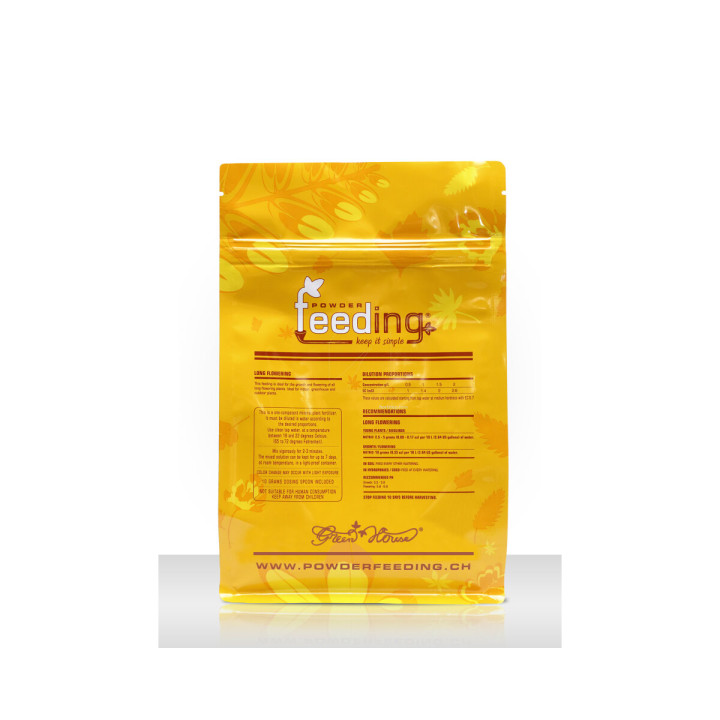 Long Flowering 50 g - Fertilizante para Sativas | GREEN HOUSE FEEDING® - Nutrientes