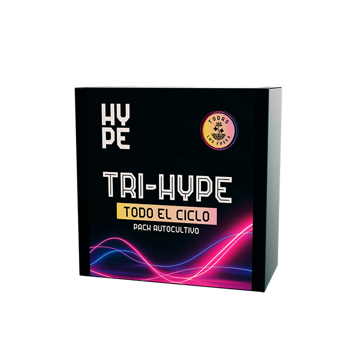 TRI-HYPE - Pack de Autocultivo para Cultivos Exitosos - Nutrientes