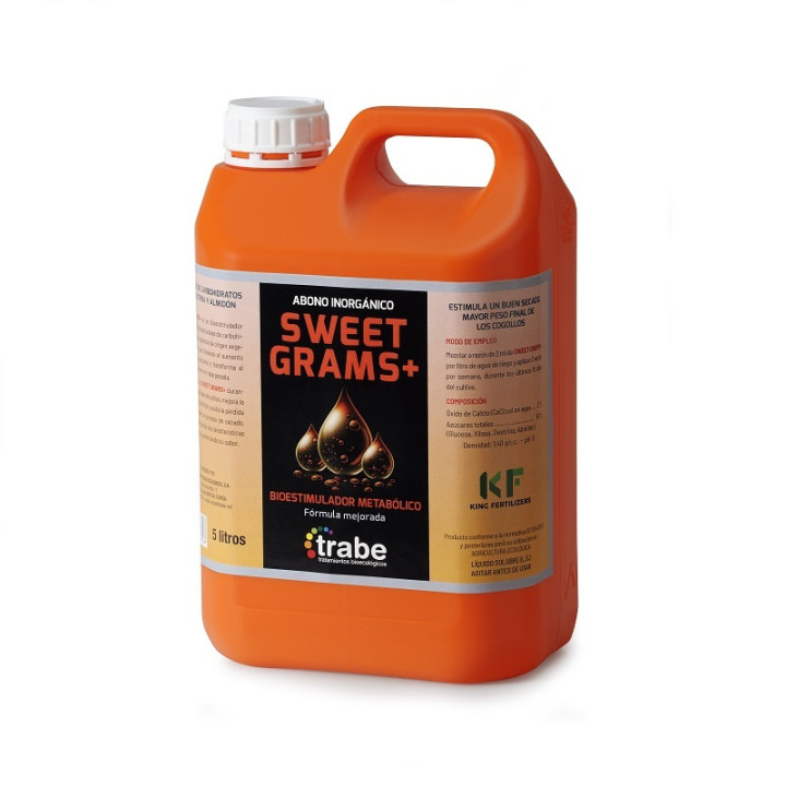 Sweet Grams+ 5 L - Fertilizante Trabe para Cultivos - Nutrientes