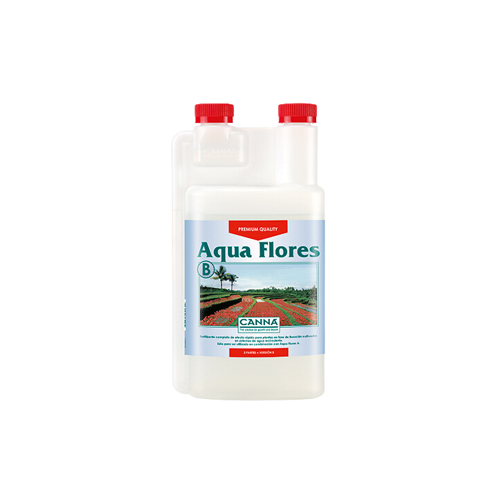 CANNA Aqua Flores B 1L - Nutriente para Cultivo Eficiente - Nutrientes