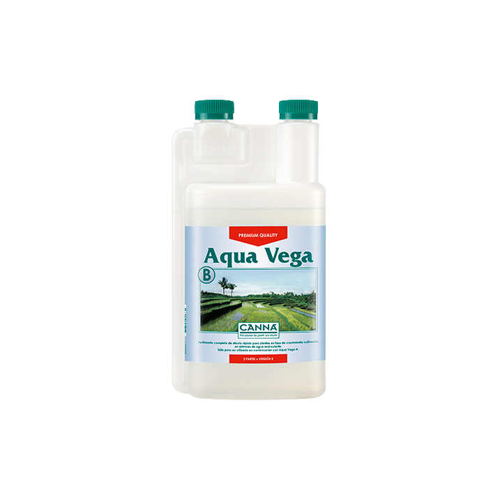 Aqua Vega B 5 L Canna - Nutriente para Crecimiento Óptimo - Nutrientes