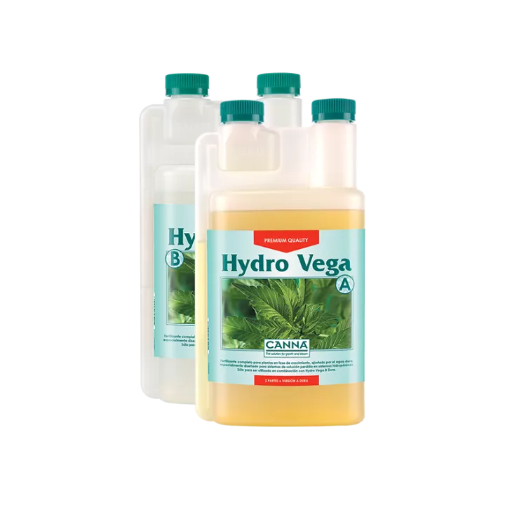 CANNA Hydro Vega B Agua Dura 5L - Fertilizante Efectivo - Nutrientes