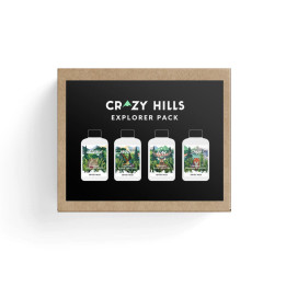 Explorer Pack 4x500 ml - Fertilizantes CRAZY HILLS - Nutrientes