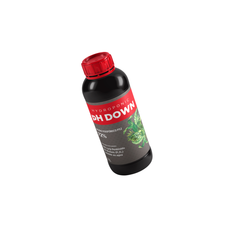 Ph Down 1 L - Brutal | Mejora tu Cultivo - Aditivos Varios