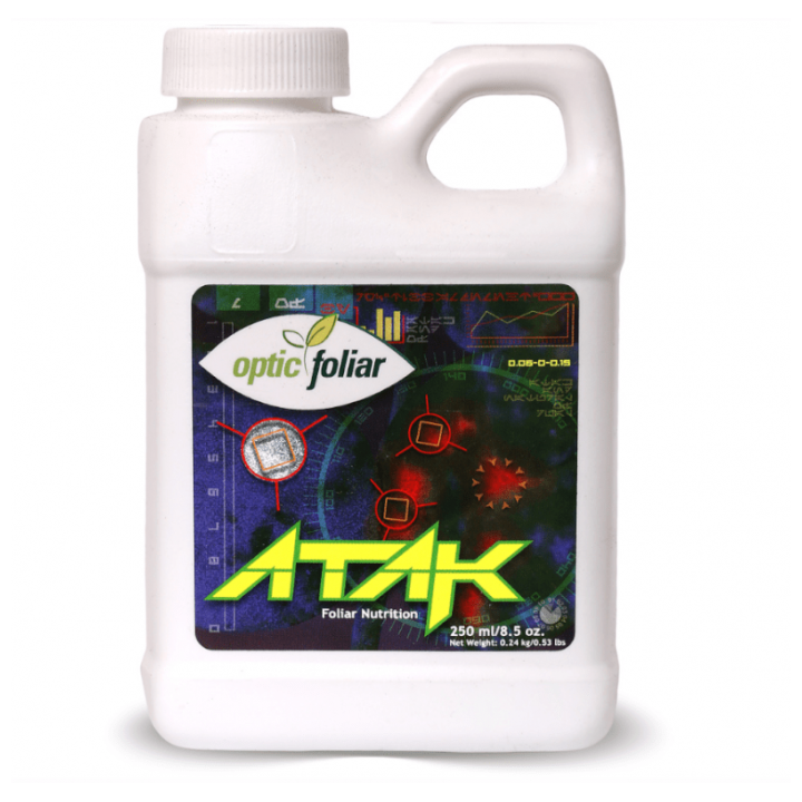 Optic Foliar Atack 250 ml - Fertilizante Eficaz - Nutrientes