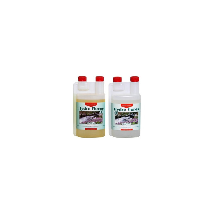 Hydro Flores A 1L - Fertilizante Canna para Agua Dura - Nutrientes