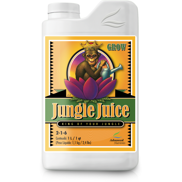 Jungle Juice Grow 500ml - Nutrientes para Cultivo Eficaz