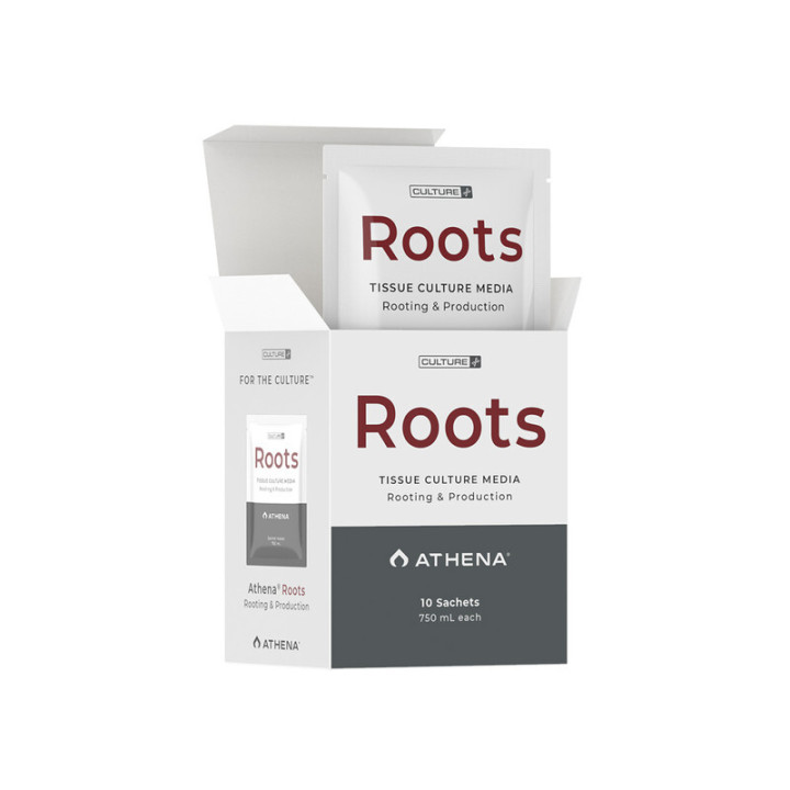 Roots Culture Media Athena - 10 Sobres 750 ml para Cultivo - Estimulantes de la planta