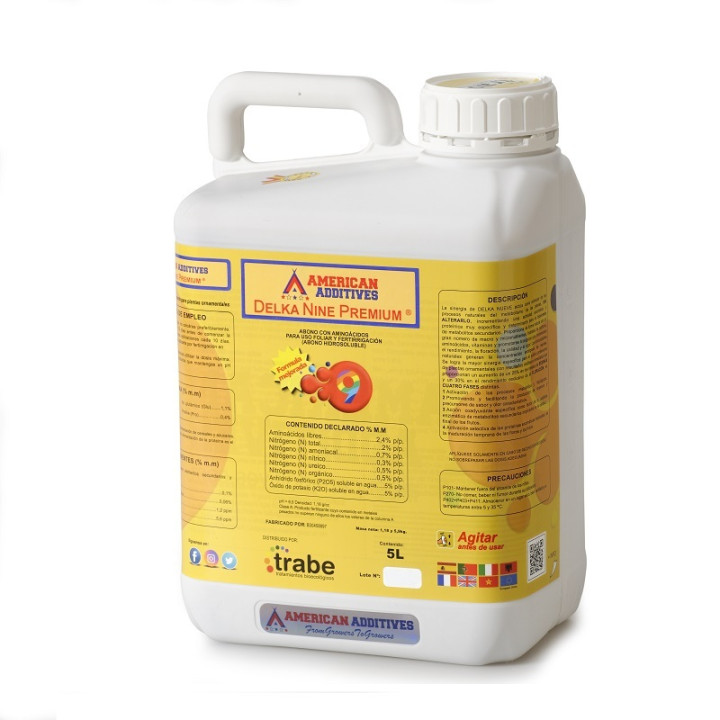 Delka Nine Premium 5L Trabe - Bio-estimulador Mineral - Aditivos Varios