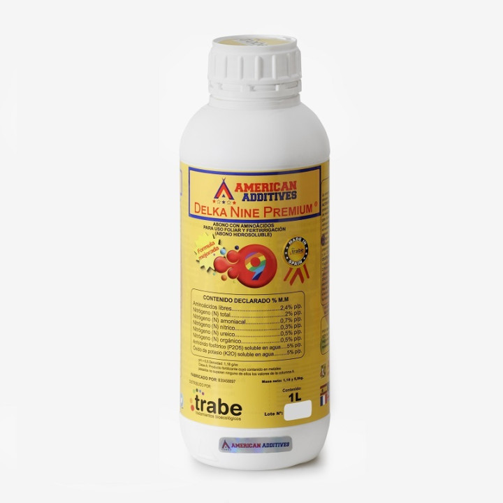 Delka Nine Premium 1L Trabe - Bio-estimulador Mineral - Aditivos Varios