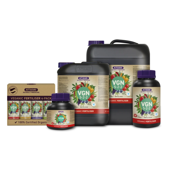 Fertilizante VGN 5-2-2 10l Atami - Crecimiento Rápido - Nutrientes Vegetales