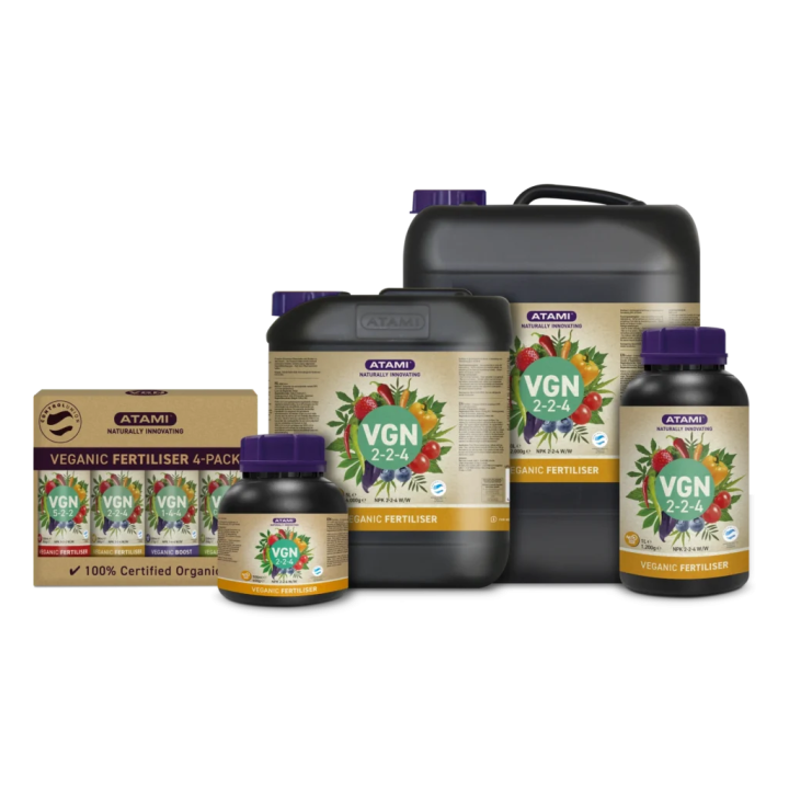 Fertilizante VGN 2-2-4 10L Atami - Nutrientes para Plantas - Nutrientes Vegetales